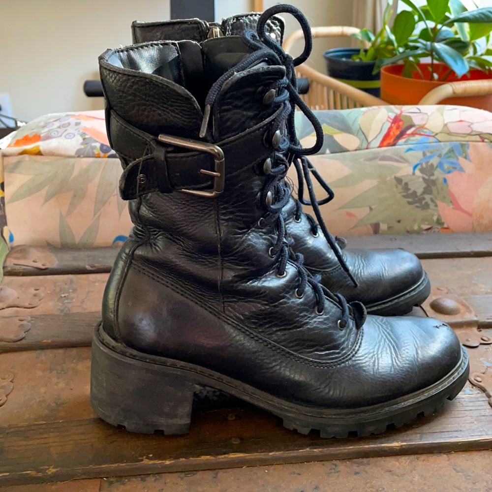 Rockport combat boots